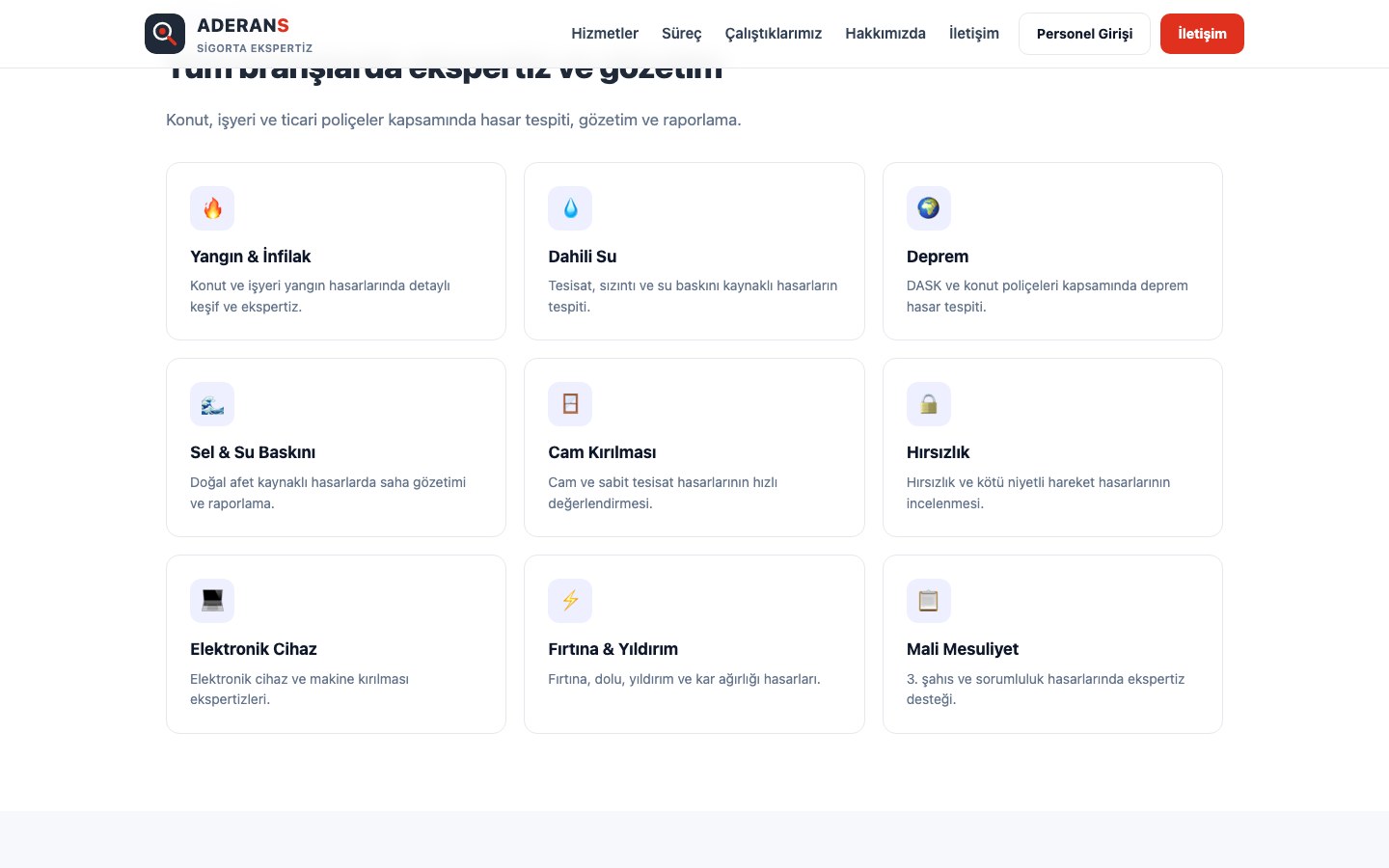 Aderans Web screenshot 2