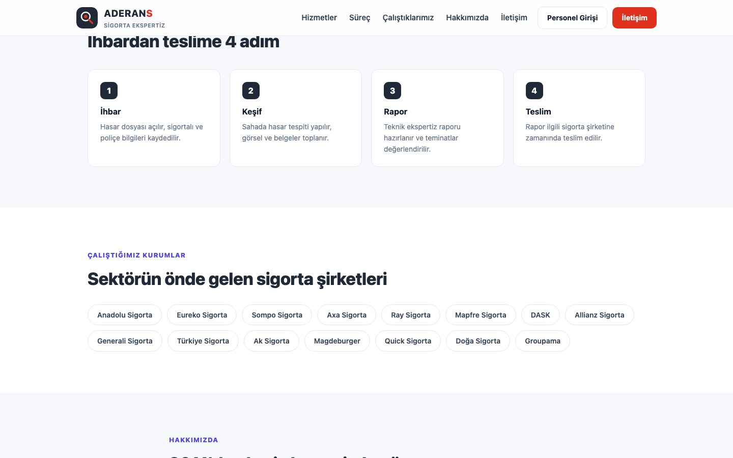 Aderans Web screenshot 3