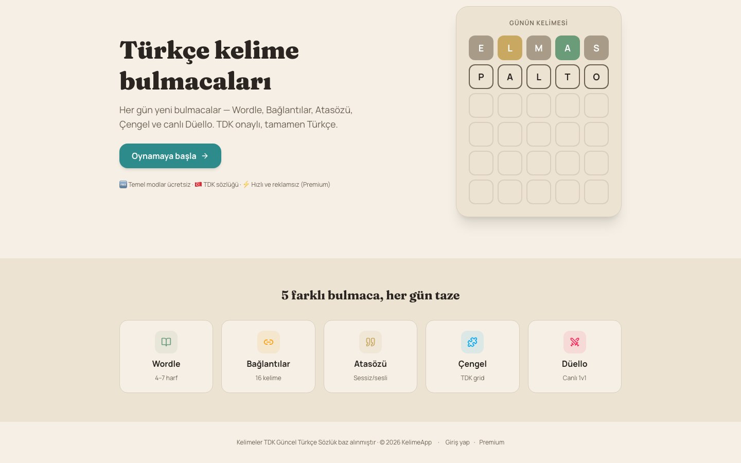 Kelime App screenshot 3