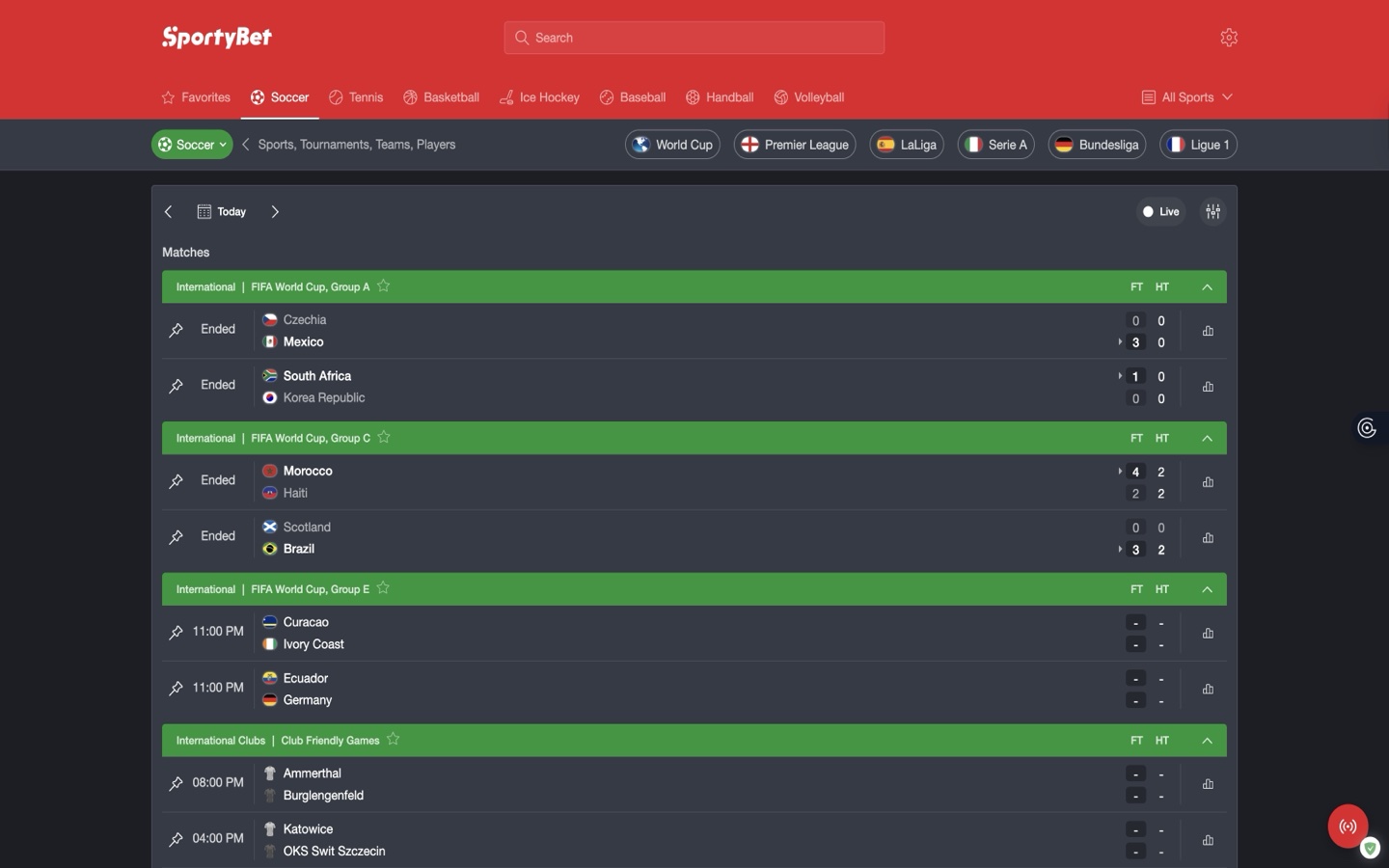 SportyBet screenshot 3